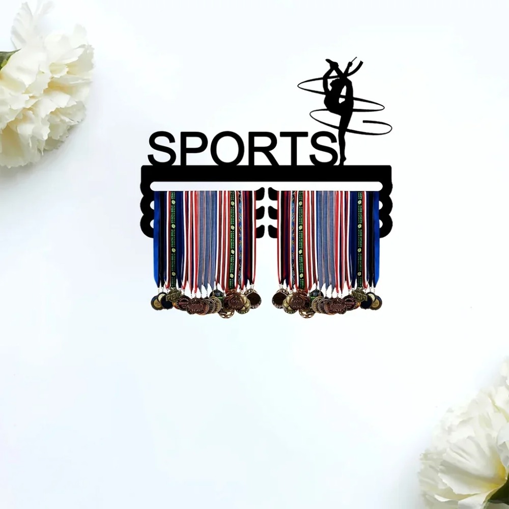 Home Gym Decor - CIFBUY Espositore per medaglie sportive, supporto