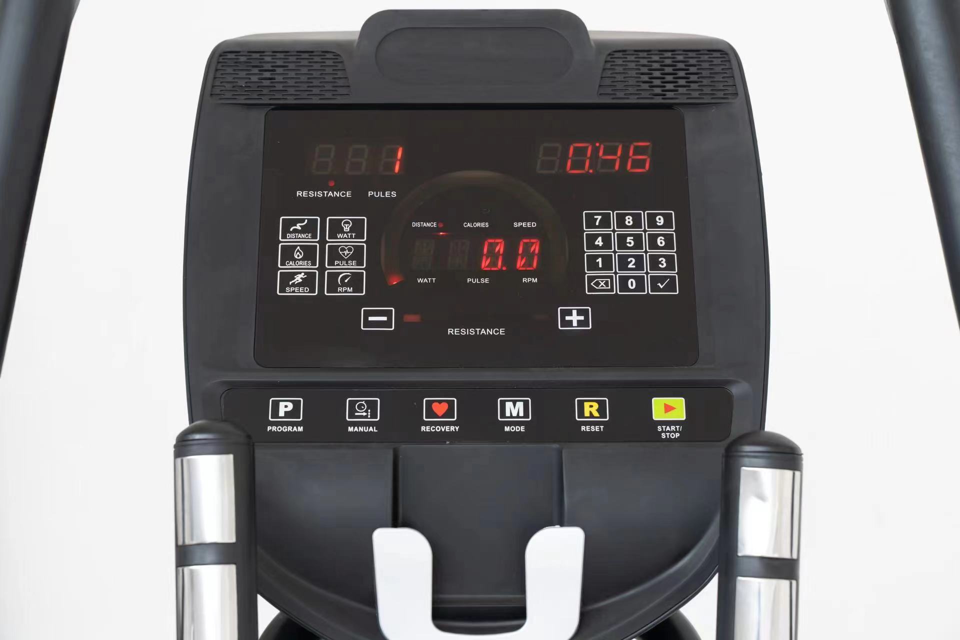 Home Gym Trainer - Cyclette Ellittica Pieghevole Elettrica/Autogenerante per Uso