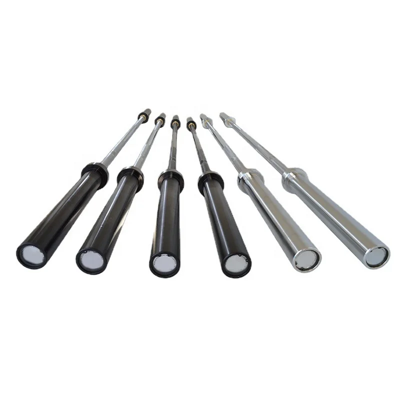 Olympic Barbell 20Kg - Bilanciere Cromato Personalizzato per Powerlifting, Attrezzatura