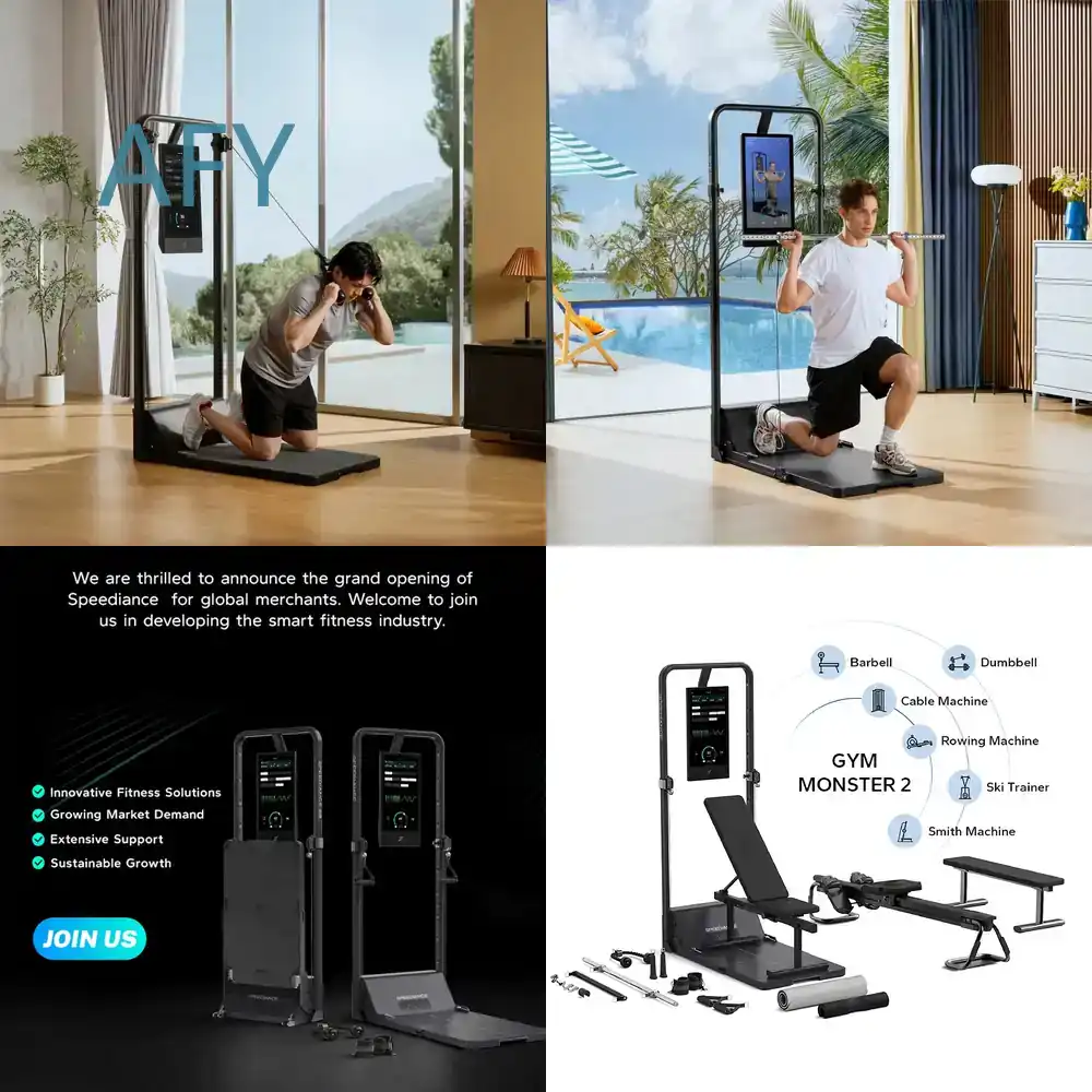 Home Gym All In One - Attrezzatura Fitness All-in-One Speediance per Uso