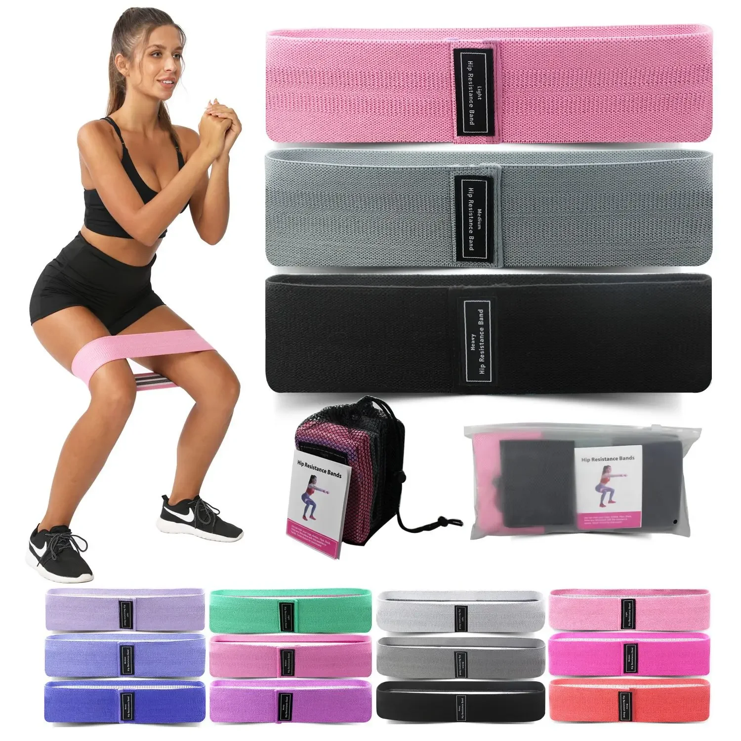 Home Gym Organization - 1/2/3PCS Fasce Elastiche Fasce di Resistenza