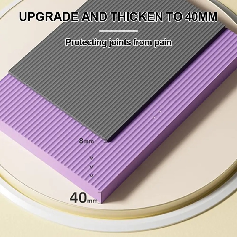 Home Gym Yoga Mat - Tappetino Antiscivolo ad Alta Densità in