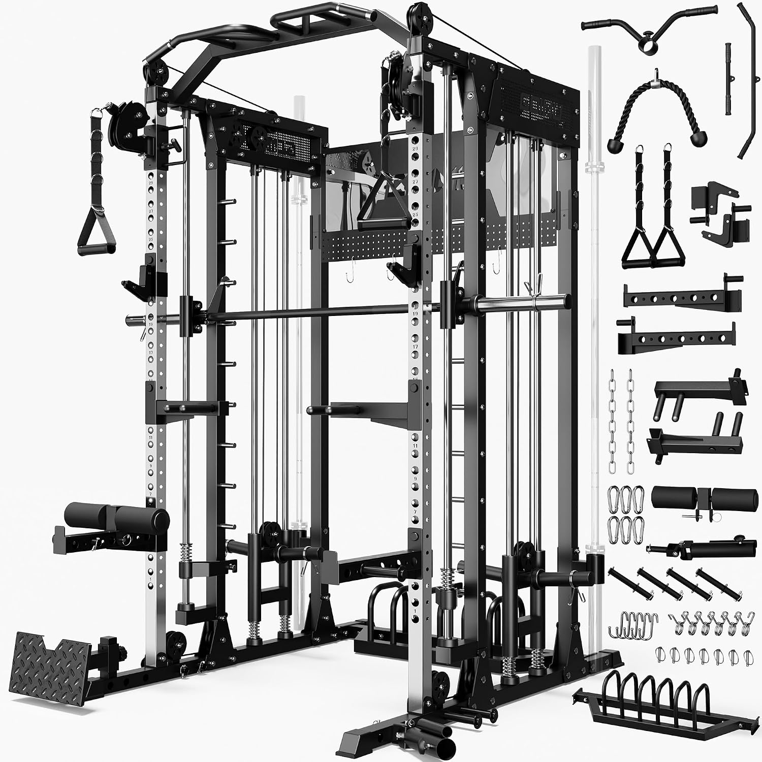 Home Gym Smith - SM4 Smith Machine con Sistema a