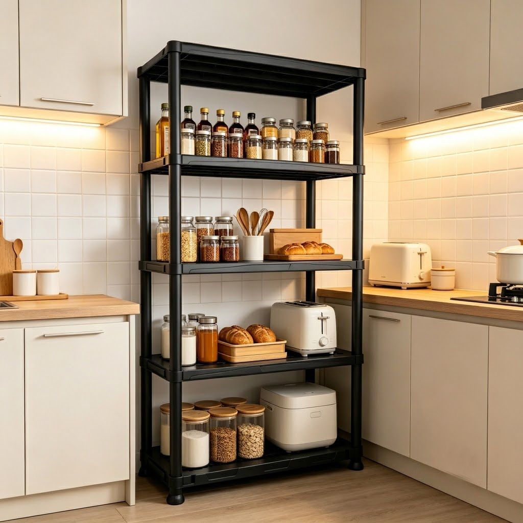 Scaffale di Stoccaggio in Plas - Home Gym Organization recensione e prezzo