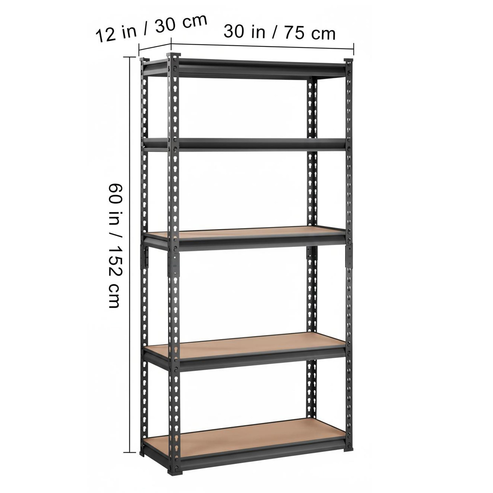 Scaffalatura metallica a 5 rip - Home Gym Organization recensione e prezzo
