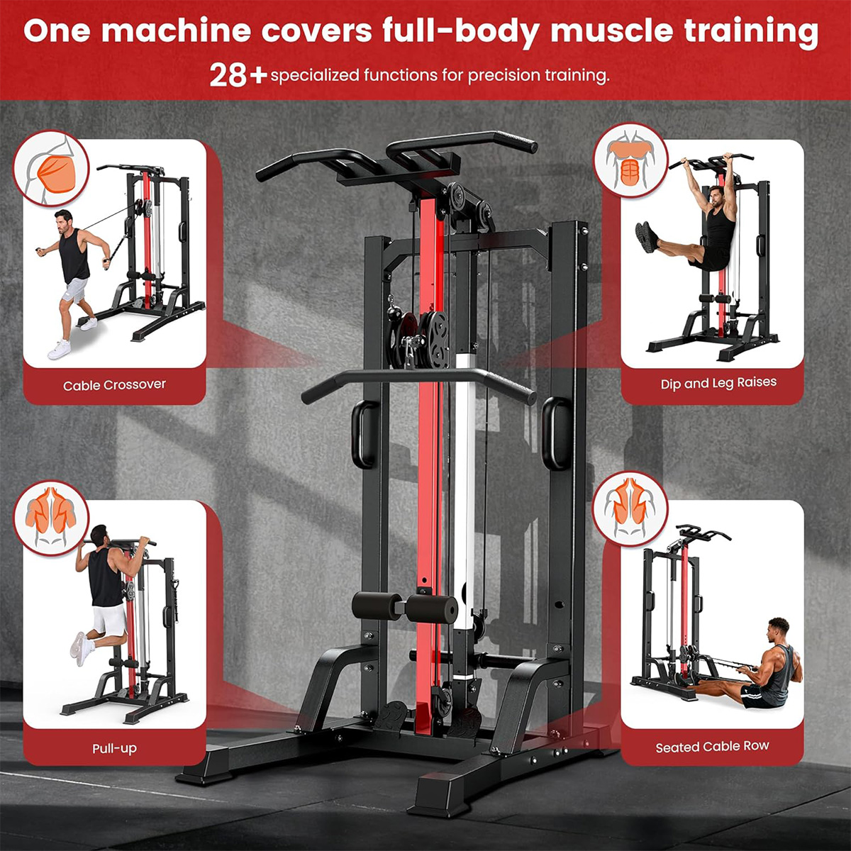 Pooboo Home Gym Machine - Sist - Home Gym All In One recensione e prezzo