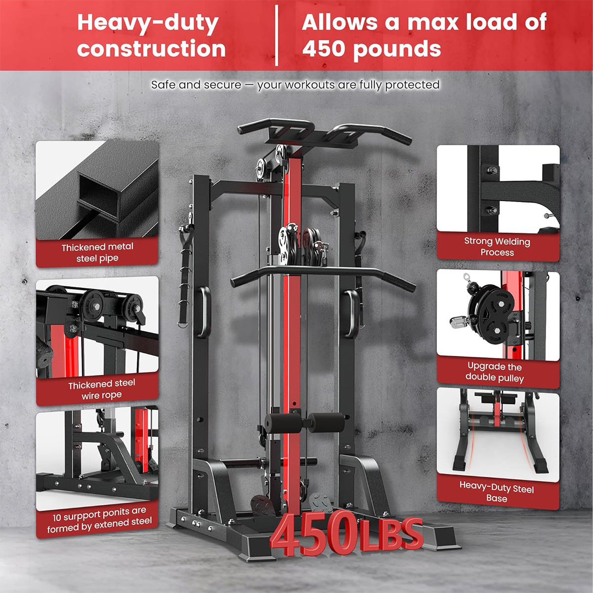 Pooboo Home Gym Machine - Sist - Home Gym All In One recensione e prezzo