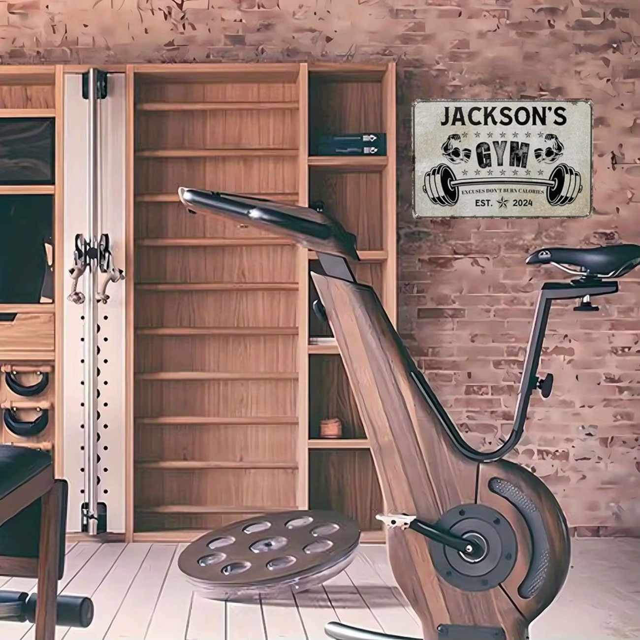 Targa in Metallo Personalizzat - Home Gym Decor recensione e prezzo