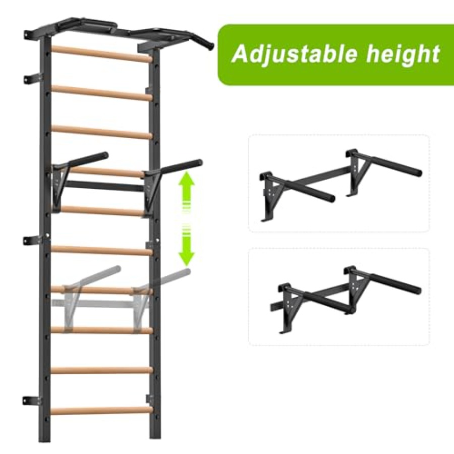 Barra per trazioni a parete 2x - Home Gym Wall Mounted recensione e prezzo