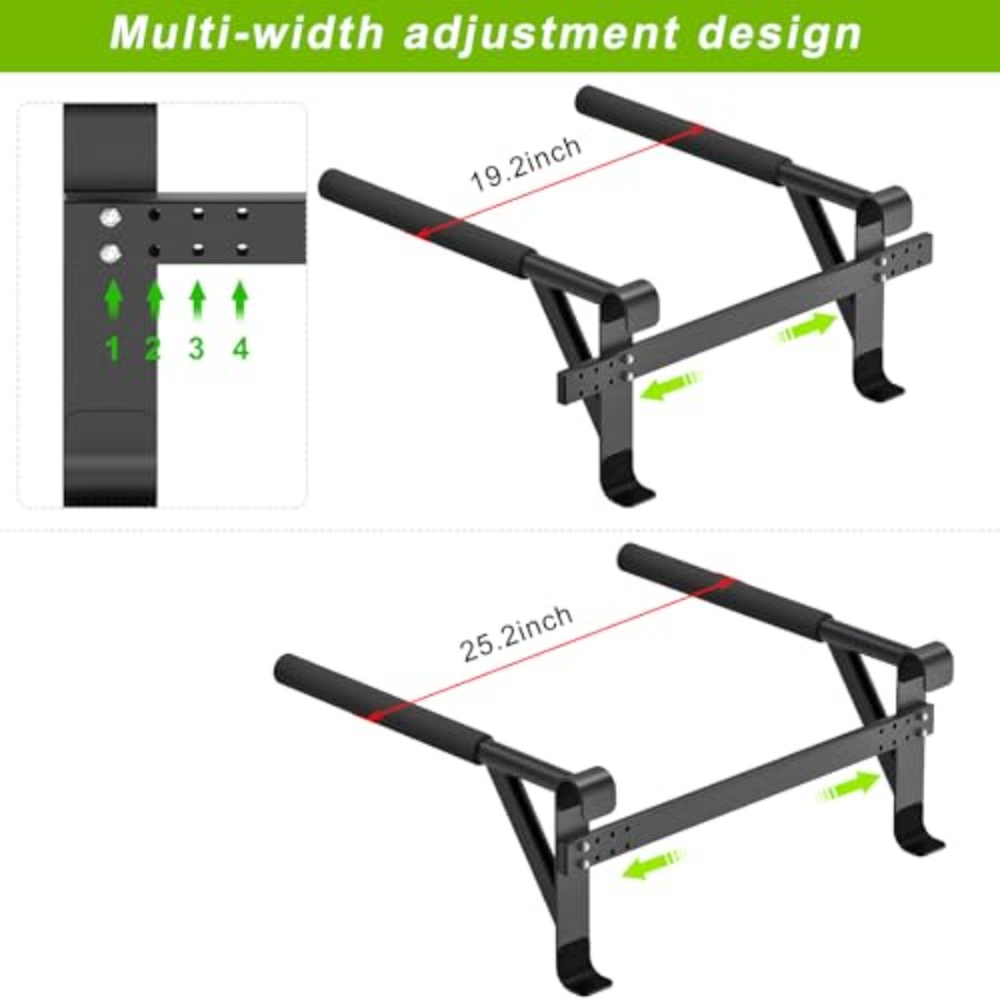 Barra per trazioni a parete 2x - Home Gym Wall Mounted recensione e prezzo