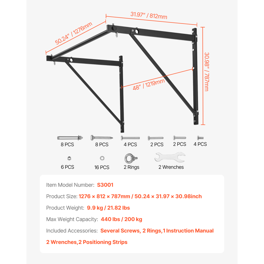 Barra per trazioni a parete Ye - Home Gym Wall Mounted recensione e prezzo