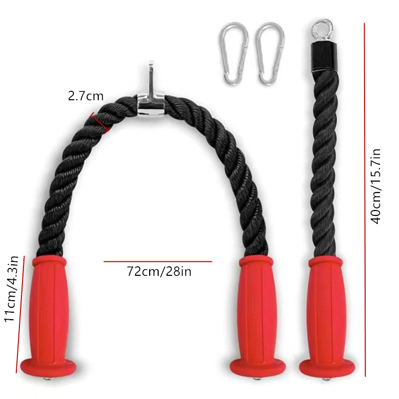 Corde ergonomiche per tricipit - Home Gym Rig recensione e prezzo