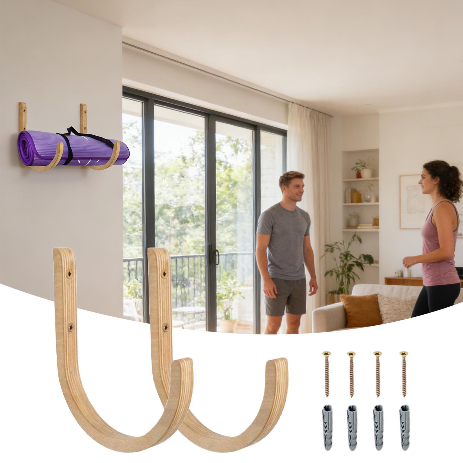 Supporto per Tappetino Yoga in - Home Gym Yoga Mat Storage recensione e prezzo