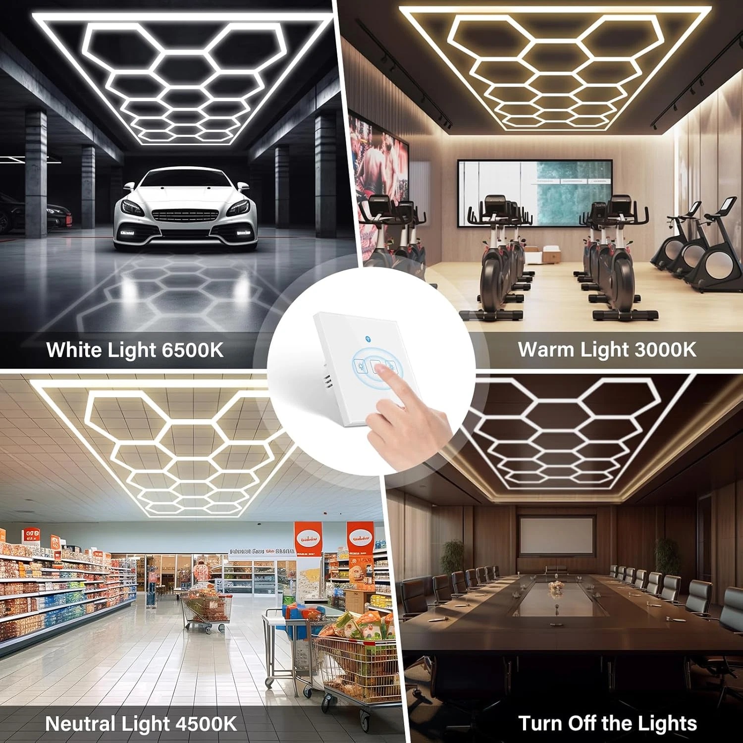 Lampada a LED per garage esago - Home Gym Youtube recensione e prezzo