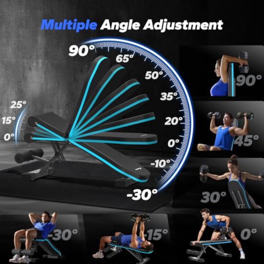 Panca Pesi Pieghevole per Pale - Home Gym Leg Press recensione e prezzo