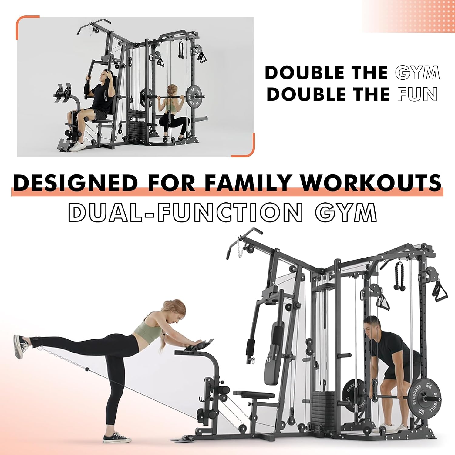Smith Machine a Doppia Postazi - Home Gym All In One recensione e prezzo