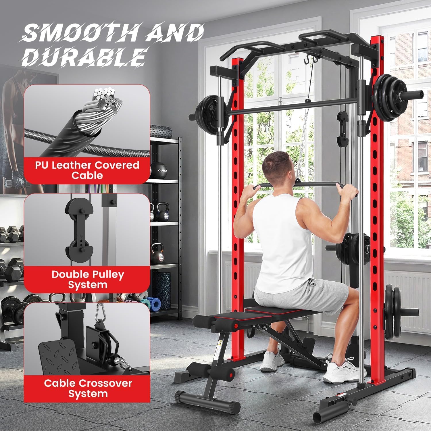 Smith Machine All-in-One con P - Home Gym All In One recensione e prezzo