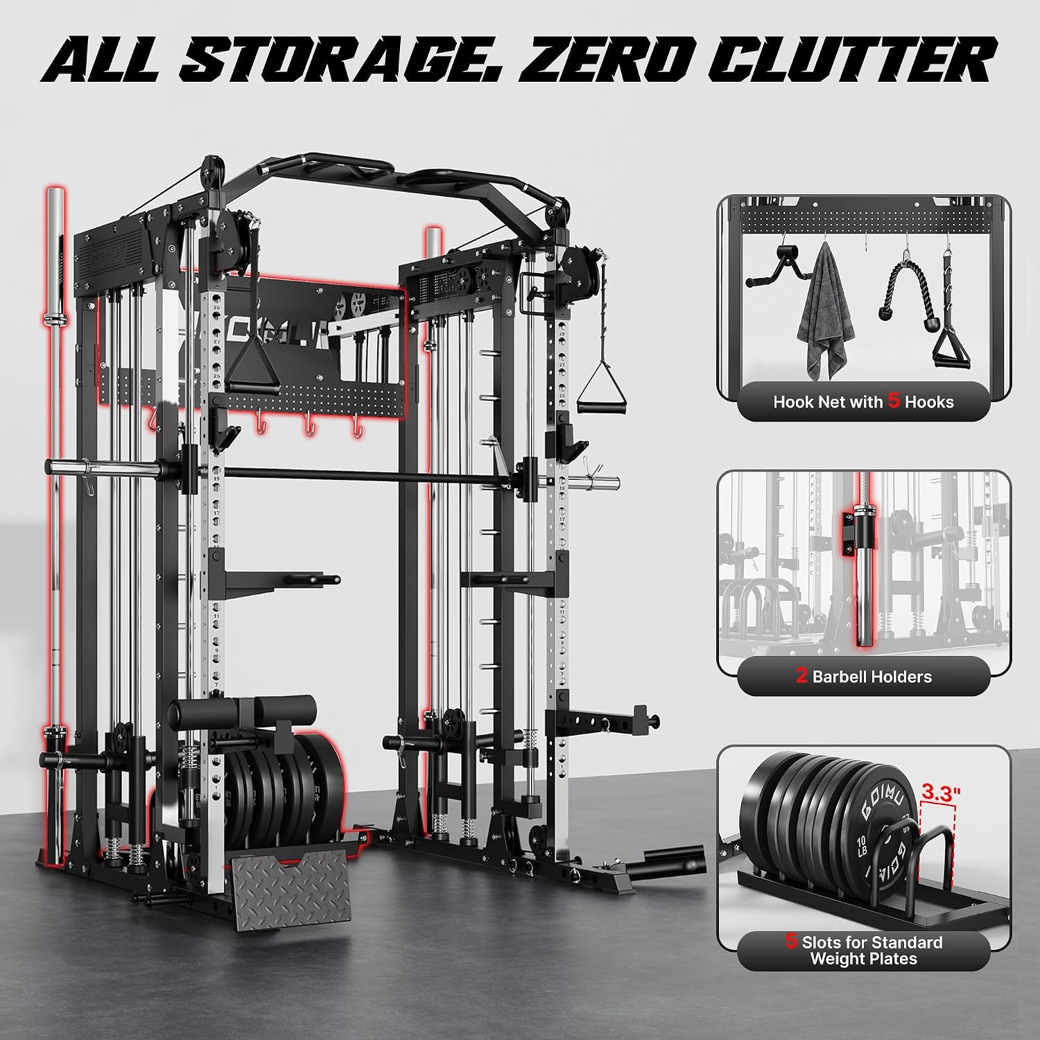 SM4 Smith Machine con Sistema  - Home Gym Smith recensione e prezzo