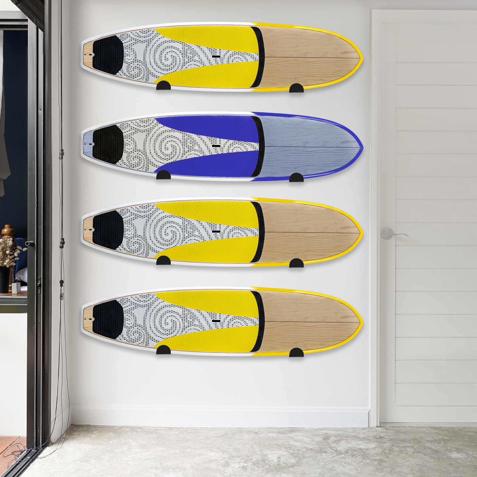 4 Pezzi Supporto da Parete per - Home Gym Yoga Mat recensione e prezzo